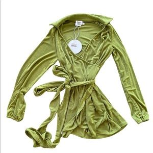 PRINCESS POLLY- Size 4: Party Time Mini Dress in Green